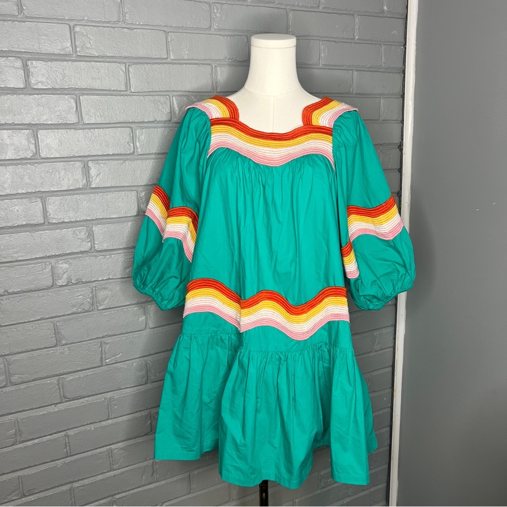 Anthropologie Corey Lynn Calter Ric Rac Mini Dress Size XS